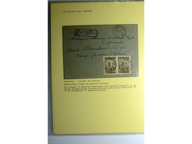 IHR SCHICKSAL MAHNT: Hochinteressante Sammlung von über 150 Briefen und Karten, dabei Belege aus der Bukowina, Polen, Galizie