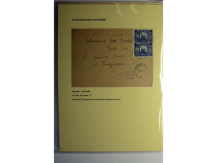IHR SCHICKSAL MAHNT: Hochinteressante Sammlung von über 150 Briefen und Karten, dabei Belege aus der Bukowina, Polen, Galizie
