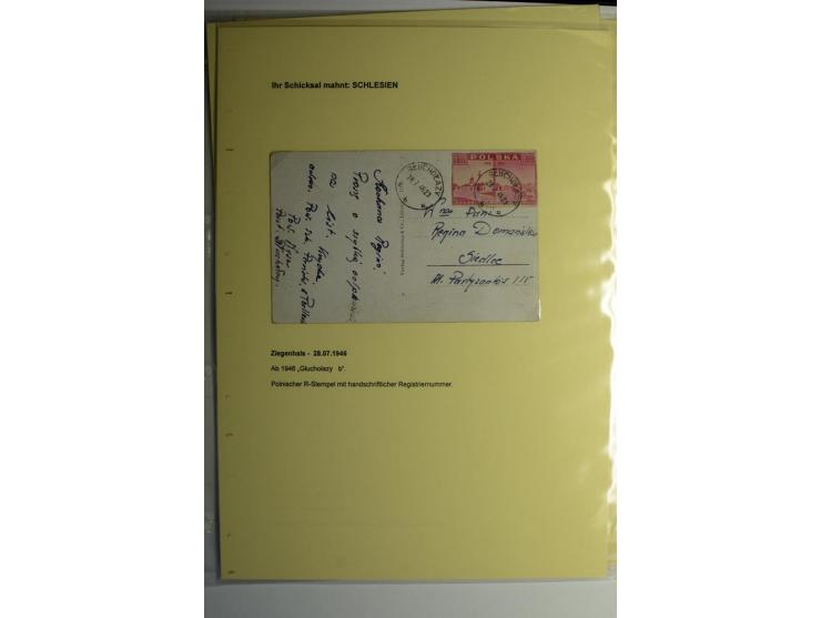 IHR SCHICKSAL MAHNT: Hochinteressante Sammlung von über 150 Briefen und Karten, dabei Belege aus der Bukowina, Polen, Galizie