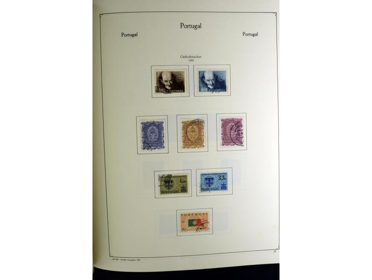1853/1981, gestempelte reichhaltige Sammlung mit vielen guten Werten und Sätzen wie Mi.-Nr. 1, 3, 4, guten Blocks etc.