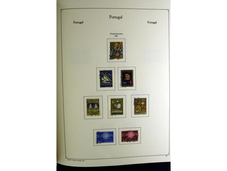 1853/1981, gestempelte reichhaltige Sammlung mit vielen guten Werten und Sätzen wie Mi.-Nr. 1, 3, 4, guten Blocks etc.