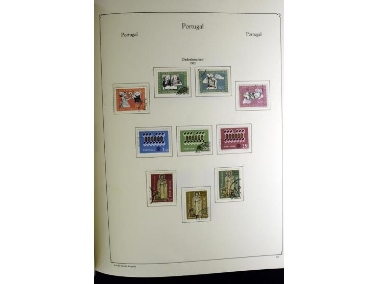 1853/1981, gestempelte reichhaltige Sammlung mit vielen guten Werten und Sätzen wie Mi.-Nr. 1, 3, 4, guten Blocks etc.