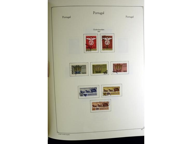 1853/1981, gestempelte reichhaltige Sammlung mit vielen guten Werten und Sätzen wie Mi.-Nr. 1, 3, 4, guten Blocks etc.