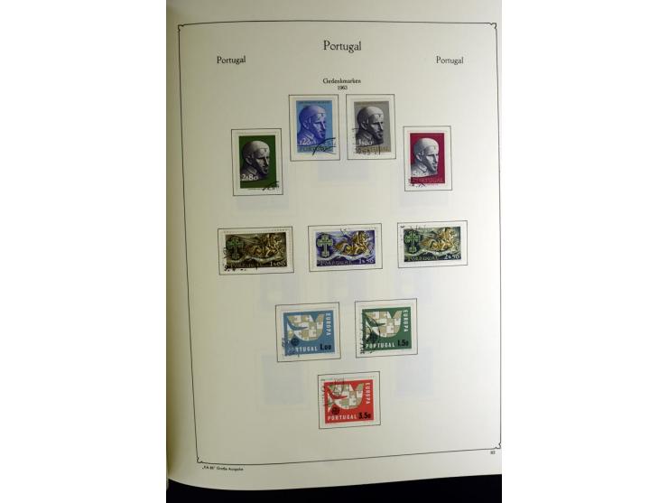 1853/1981, gestempelte reichhaltige Sammlung mit vielen guten Werten und Sätzen wie Mi.-Nr. 1, 3, 4, guten Blocks etc.