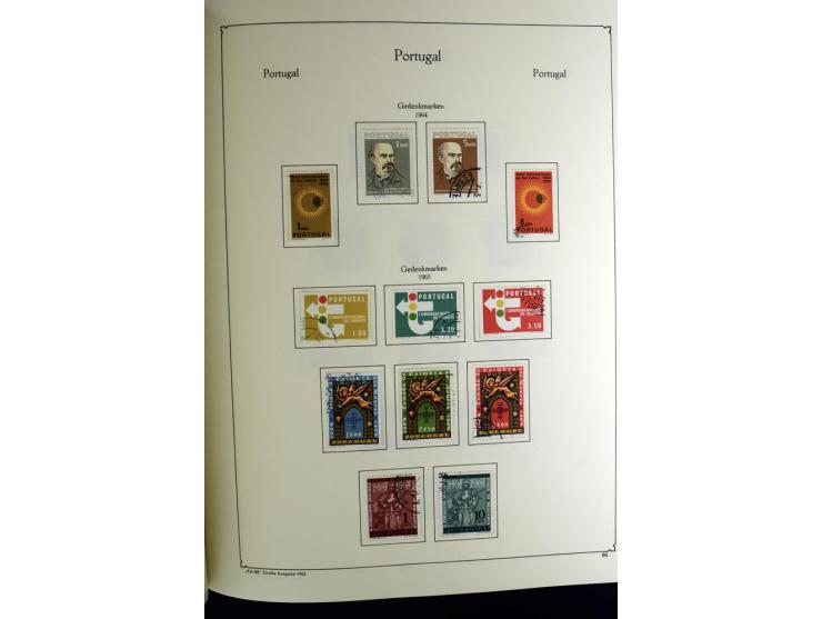 1853/1981, gestempelte reichhaltige Sammlung mit vielen guten Werten und Sätzen wie Mi.-Nr. 1, 3, 4, guten Blocks etc.