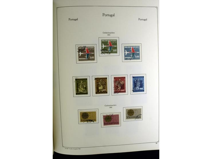 1853/1981, gestempelte reichhaltige Sammlung mit vielen guten Werten und Sätzen wie Mi.-Nr. 1, 3, 4, guten Blocks etc.