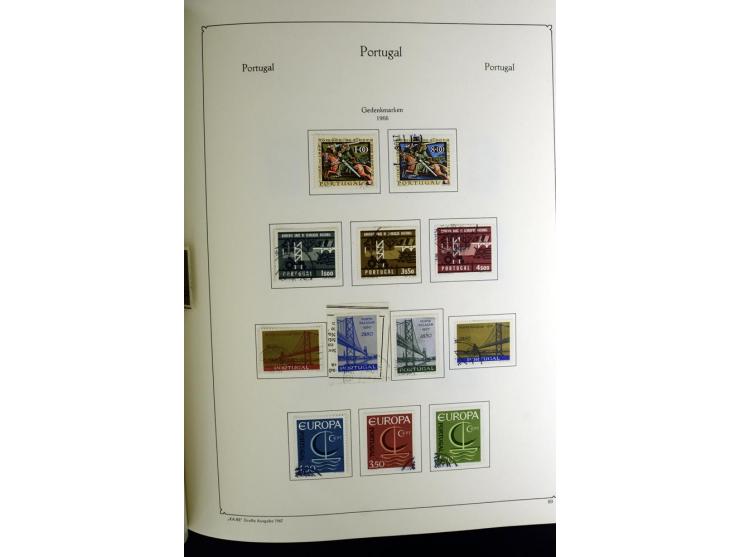 1853/1981, gestempelte reichhaltige Sammlung mit vielen guten Werten und Sätzen wie Mi.-Nr. 1, 3, 4, guten Blocks etc.
