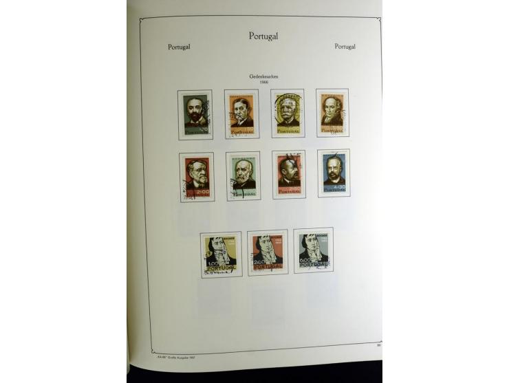 1853/1981, gestempelte reichhaltige Sammlung mit vielen guten Werten und Sätzen wie Mi.-Nr. 1, 3, 4, guten Blocks etc.