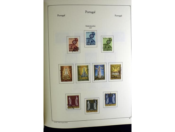 1853/1981, gestempelte reichhaltige Sammlung mit vielen guten Werten und Sätzen wie Mi.-Nr. 1, 3, 4, guten Blocks etc.