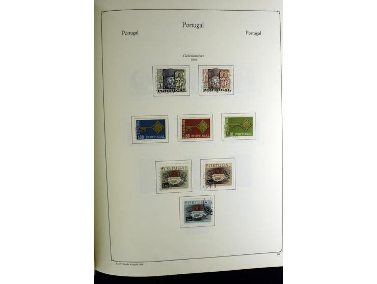 1853/1981, gestempelte reichhaltige Sammlung mit vielen guten Werten und Sätzen wie Mi.-Nr. 1, 3, 4, guten Blocks etc.