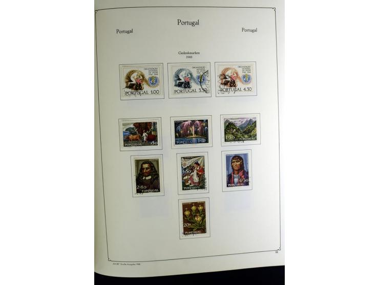1853/1981, gestempelte reichhaltige Sammlung mit vielen guten Werten und Sätzen wie Mi.-Nr. 1, 3, 4, guten Blocks etc.