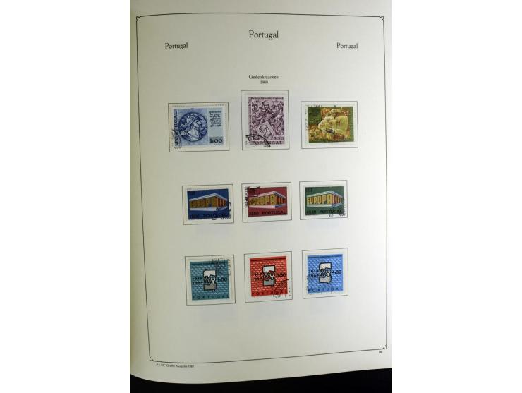 1853/1981, gestempelte reichhaltige Sammlung mit vielen guten Werten und Sätzen wie Mi.-Nr. 1, 3, 4, guten Blocks etc.