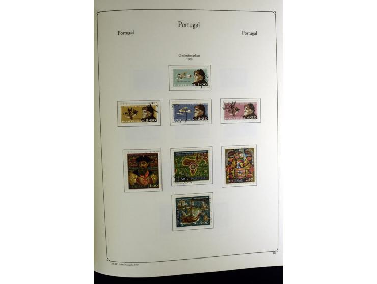 1853/1981, gestempelte reichhaltige Sammlung mit vielen guten Werten und Sätzen wie Mi.-Nr. 1, 3, 4, guten Blocks etc.
