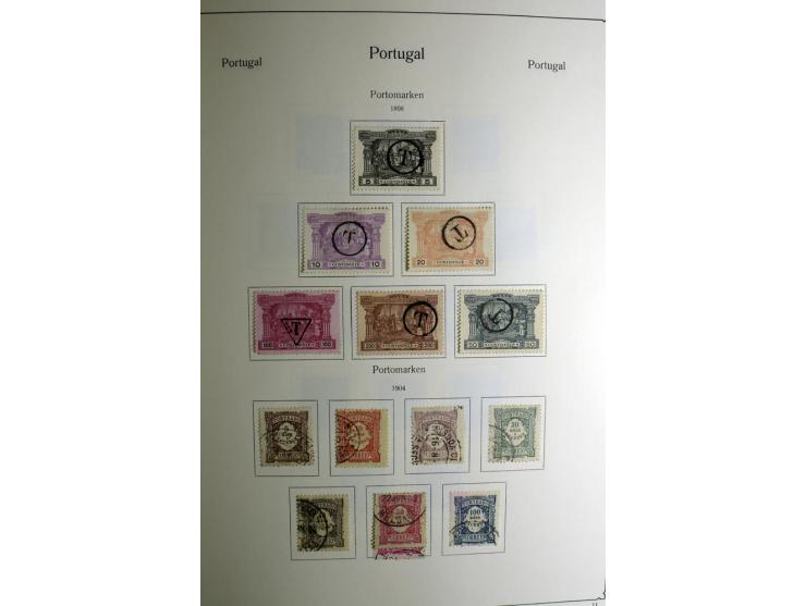 1853/1981, gestempelte reichhaltige Sammlung mit vielen guten Werten und Sätzen wie Mi.-Nr. 1, 3, 4, guten Blocks etc.