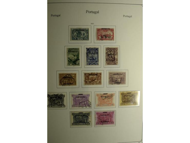 1853/1981, gestempelte reichhaltige Sammlung mit vielen guten Werten und Sätzen wie Mi.-Nr. 1, 3, 4, guten Blocks etc.