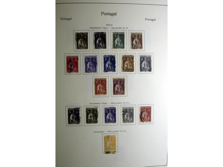 1853/1981, gestempelte reichhaltige Sammlung mit vielen guten Werten und Sätzen wie Mi.-Nr. 1, 3, 4, guten Blocks etc.