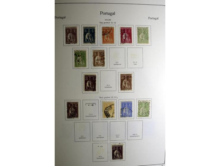 1853/1981, gestempelte reichhaltige Sammlung mit vielen guten Werten und Sätzen wie Mi.-Nr. 1, 3, 4, guten Blocks etc.