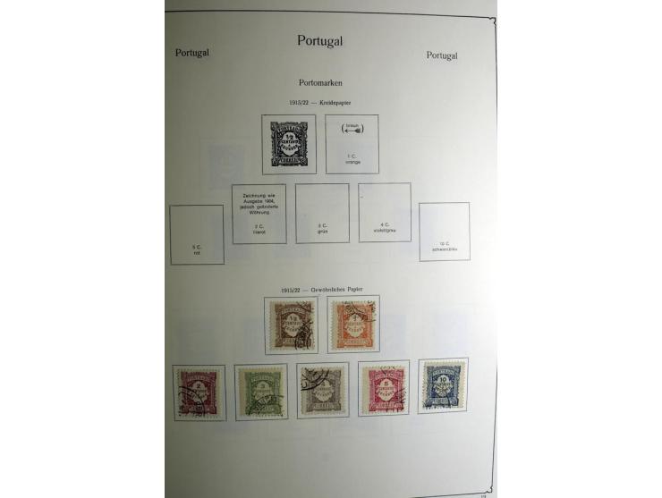 1853/1981, gestempelte reichhaltige Sammlung mit vielen guten Werten und Sätzen wie Mi.-Nr. 1, 3, 4, guten Blocks etc.