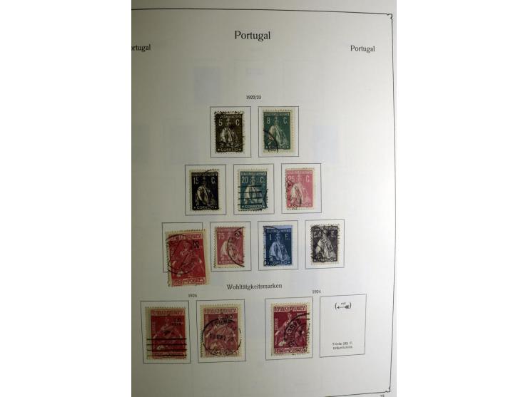 1853/1981, gestempelte reichhaltige Sammlung mit vielen guten Werten und Sätzen wie Mi.-Nr. 1, 3, 4, guten Blocks etc.