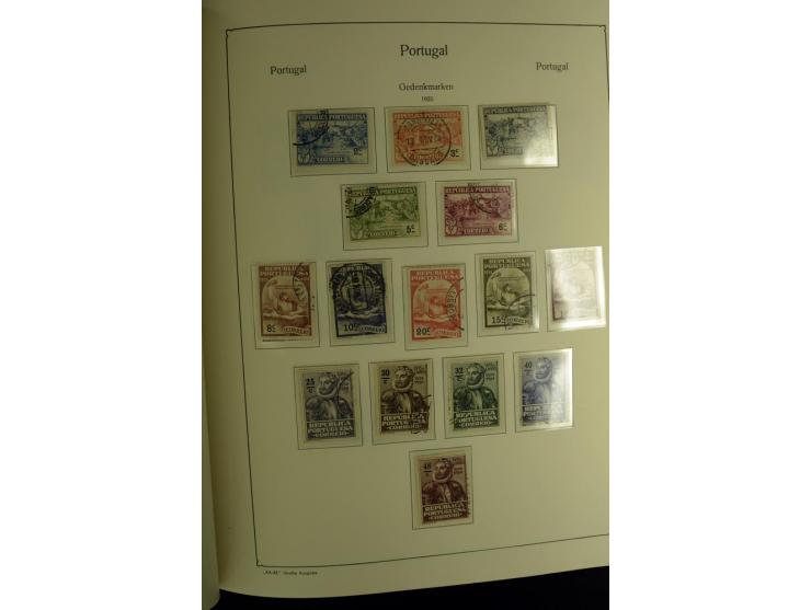 1853/1981, gestempelte reichhaltige Sammlung mit vielen guten Werten und Sätzen wie Mi.-Nr. 1, 3, 4, guten Blocks etc.