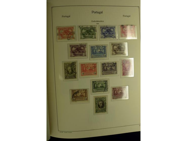 1853/1981, gestempelte reichhaltige Sammlung mit vielen guten Werten und Sätzen wie Mi.-Nr. 1, 3, 4, guten Blocks etc.