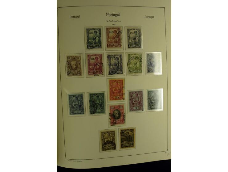 1853/1981, gestempelte reichhaltige Sammlung mit vielen guten Werten und Sätzen wie Mi.-Nr. 1, 3, 4, guten Blocks etc.