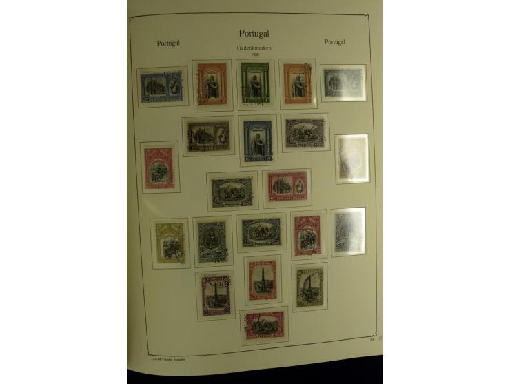 1853/1981, gestempelte reichhaltige Sammlung mit vielen guten Werten und Sätzen wie Mi.-Nr. 1, 3, 4, guten Blocks etc.