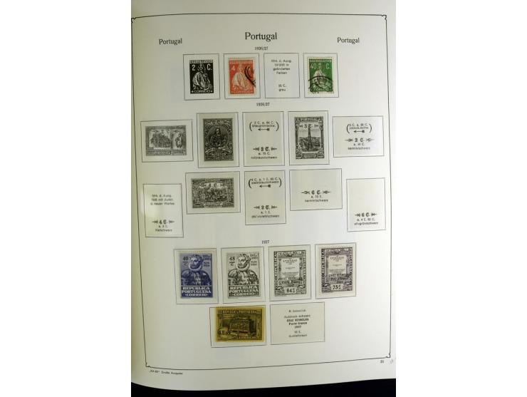 1853/1981, gestempelte reichhaltige Sammlung mit vielen guten Werten und Sätzen wie Mi.-Nr. 1, 3, 4, guten Blocks etc.
