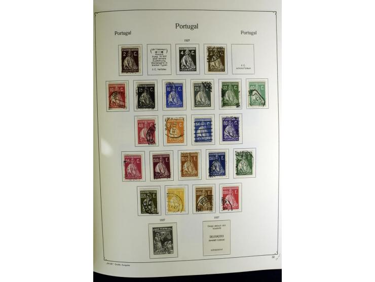 1853/1981, gestempelte reichhaltige Sammlung mit vielen guten Werten und Sätzen wie Mi.-Nr. 1, 3, 4, guten Blocks etc.