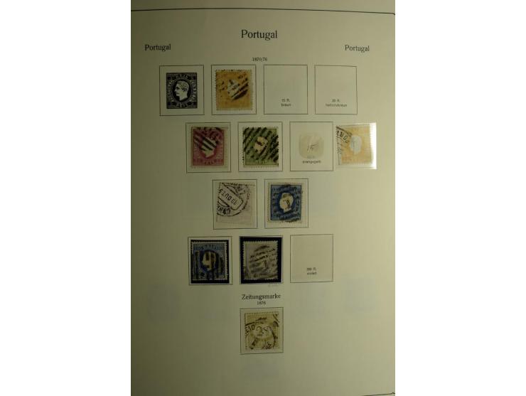 1853/1981, gestempelte reichhaltige Sammlung mit vielen guten Werten und Sätzen wie Mi.-Nr. 1, 3, 4, guten Blocks etc.