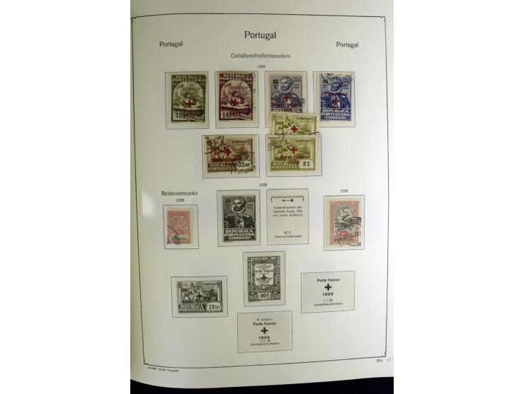 1853/1981, gestempelte reichhaltige Sammlung mit vielen guten Werten und Sätzen wie Mi.-Nr. 1, 3, 4, guten Blocks etc.
