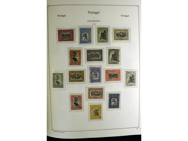 1853/1981, gestempelte reichhaltige Sammlung mit vielen guten Werten und Sätzen wie Mi.-Nr. 1, 3, 4, guten Blocks etc.