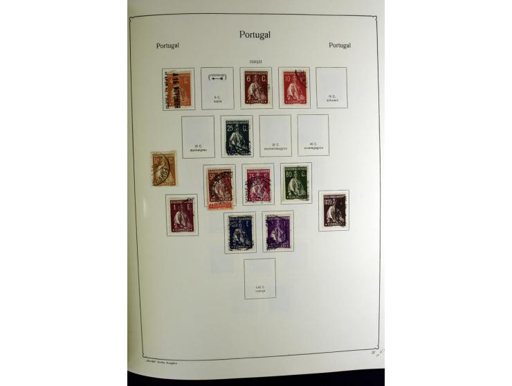 1853/1981, gestempelte reichhaltige Sammlung mit vielen guten Werten und Sätzen wie Mi.-Nr. 1, 3, 4, guten Blocks etc.