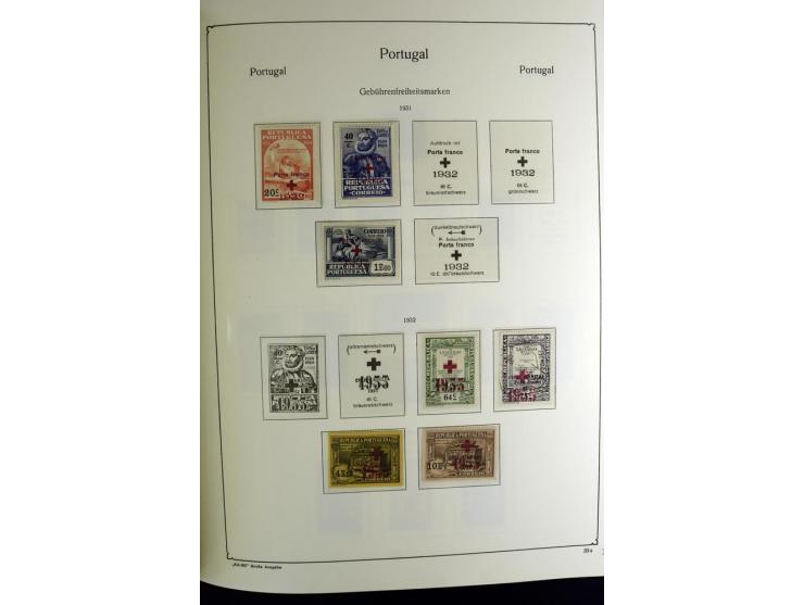1853/1981, gestempelte reichhaltige Sammlung mit vielen guten Werten und Sätzen wie Mi.-Nr. 1, 3, 4, guten Blocks etc.