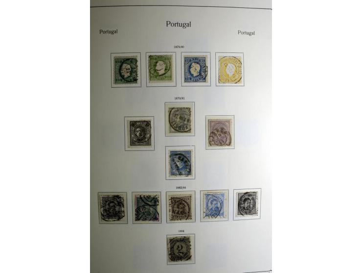 1853/1981, gestempelte reichhaltige Sammlung mit vielen guten Werten und Sätzen wie Mi.-Nr. 1, 3, 4, guten Blocks etc.