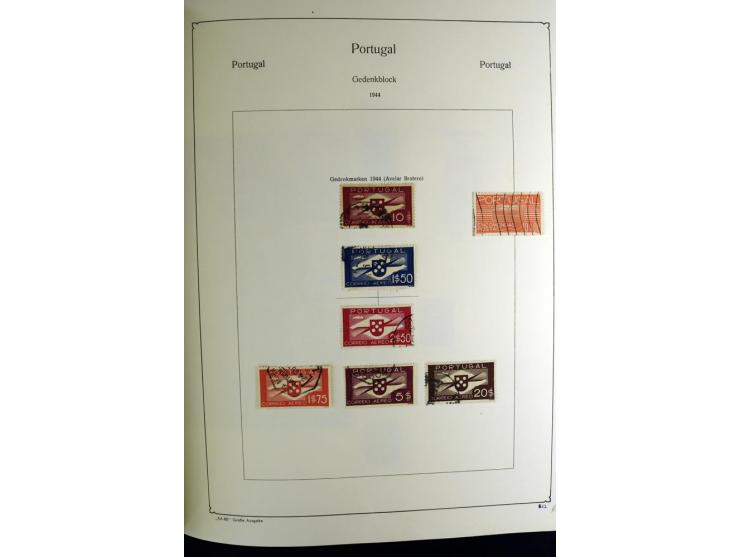 1853/1981, gestempelte reichhaltige Sammlung mit vielen guten Werten und Sätzen wie Mi.-Nr. 1, 3, 4, guten Blocks etc.