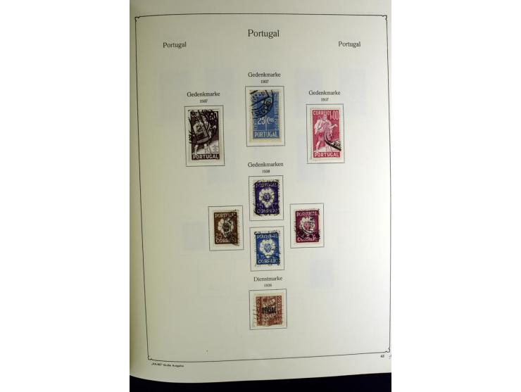 1853/1981, gestempelte reichhaltige Sammlung mit vielen guten Werten und Sätzen wie Mi.-Nr. 1, 3, 4, guten Blocks etc.