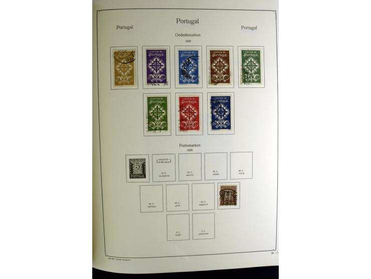 1853/1981, gestempelte reichhaltige Sammlung mit vielen guten Werten und Sätzen wie Mi.-Nr. 1, 3, 4, guten Blocks etc.