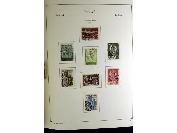1853/1981, gestempelte reichhaltige Sammlung mit vielen guten Werten und Sätzen wie Mi.-Nr. 1, 3, 4, guten Blocks etc.