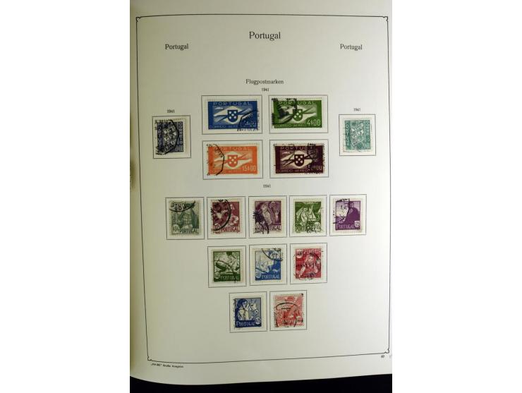 1853/1981, gestempelte reichhaltige Sammlung mit vielen guten Werten und Sätzen wie Mi.-Nr. 1, 3, 4, guten Blocks etc.