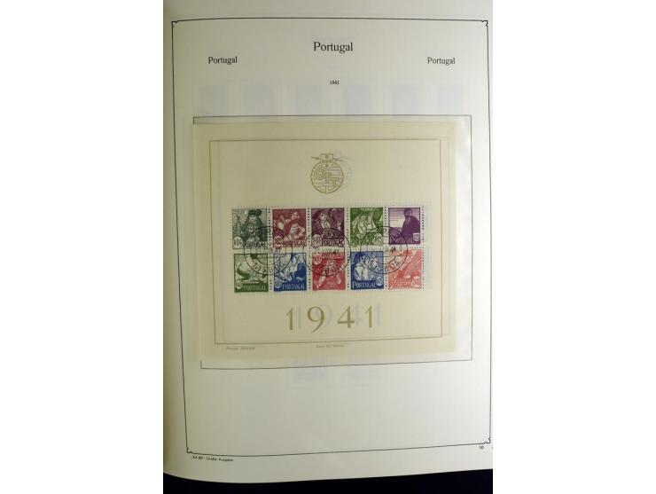 1853/1981, gestempelte reichhaltige Sammlung mit vielen guten Werten und Sätzen wie Mi.-Nr. 1, 3, 4, guten Blocks etc.