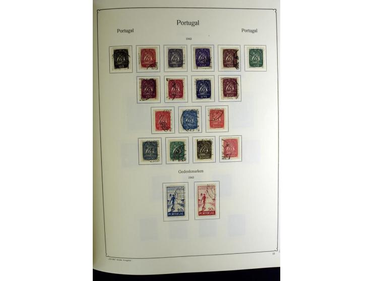 1853/1981, gestempelte reichhaltige Sammlung mit vielen guten Werten und Sätzen wie Mi.-Nr. 1, 3, 4, guten Blocks etc.