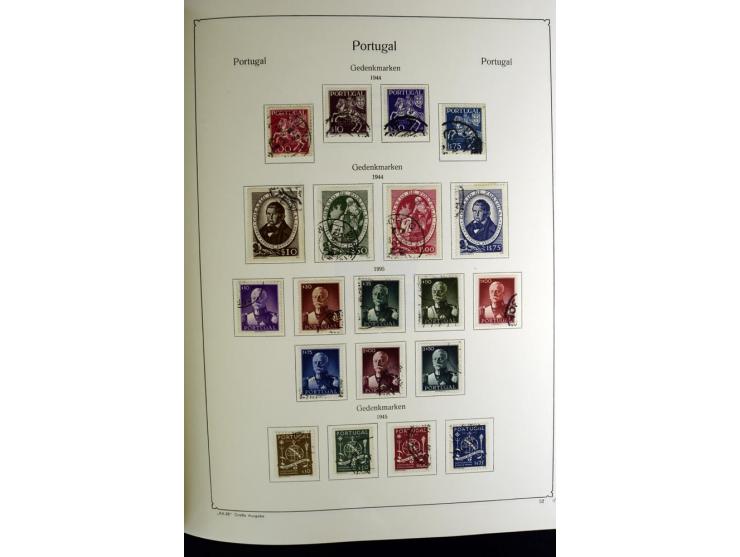 1853/1981, gestempelte reichhaltige Sammlung mit vielen guten Werten und Sätzen wie Mi.-Nr. 1, 3, 4, guten Blocks etc.