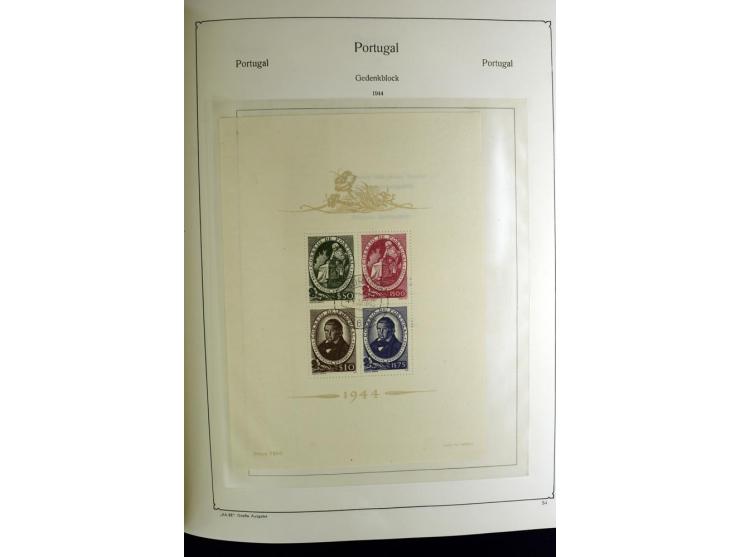 1853/1981, gestempelte reichhaltige Sammlung mit vielen guten Werten und Sätzen wie Mi.-Nr. 1, 3, 4, guten Blocks etc.