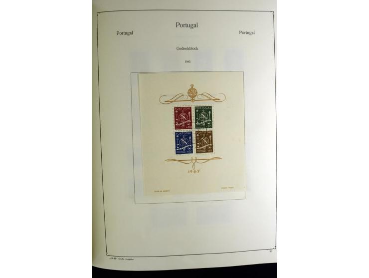 1853/1981, gestempelte reichhaltige Sammlung mit vielen guten Werten und Sätzen wie Mi.-Nr. 1, 3, 4, guten Blocks etc.