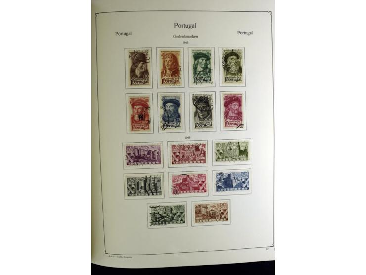 1853/1981, gestempelte reichhaltige Sammlung mit vielen guten Werten und Sätzen wie Mi.-Nr. 1, 3, 4, guten Blocks etc.