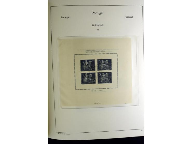 1853/1981, gestempelte reichhaltige Sammlung mit vielen guten Werten und Sätzen wie Mi.-Nr. 1, 3, 4, guten Blocks etc.