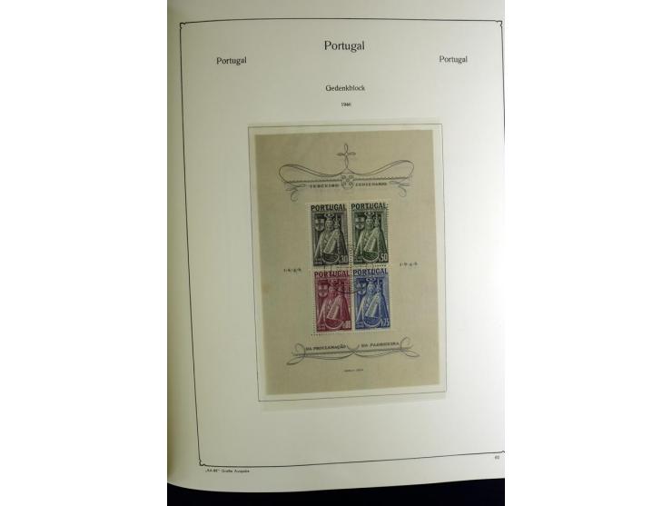1853/1981, gestempelte reichhaltige Sammlung mit vielen guten Werten und Sätzen wie Mi.-Nr. 1, 3, 4, guten Blocks etc.