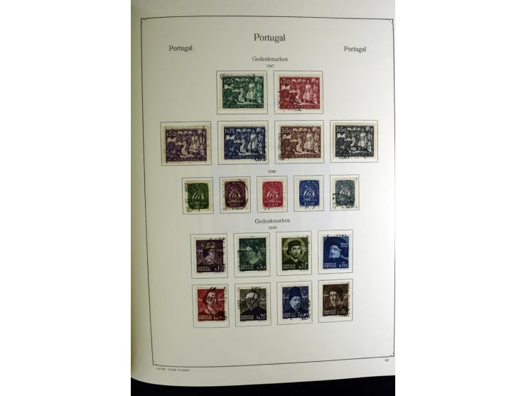 1853/1981, gestempelte reichhaltige Sammlung mit vielen guten Werten und Sätzen wie Mi.-Nr. 1, 3, 4, guten Blocks etc.