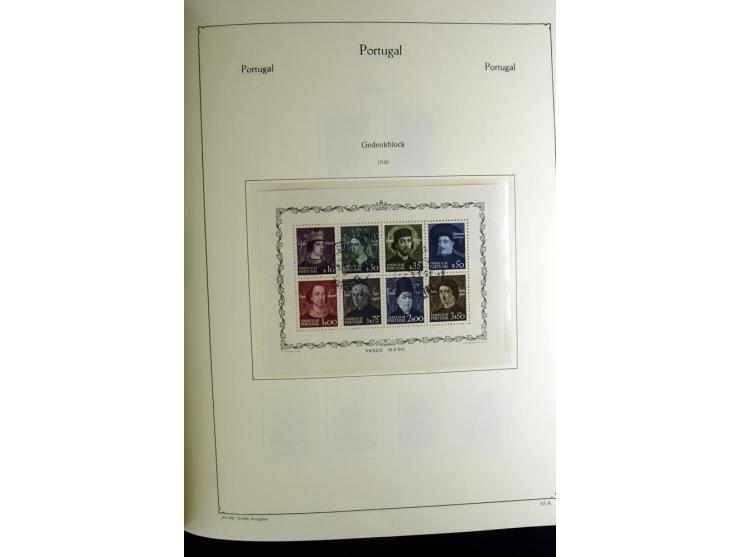 1853/1981, gestempelte reichhaltige Sammlung mit vielen guten Werten und Sätzen wie Mi.-Nr. 1, 3, 4, guten Blocks etc.